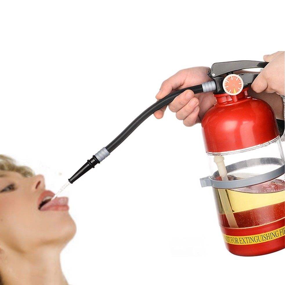 🥳2026 HOT SALE🥳💞50K+ SOLD!🧯🍻Fire Extinguisher Beer Tub – 2L capacity, hand‑press dispenser. Unique design, keeps drinks fresh. Perfect for football parties & garden gatherings. 🏆⚽