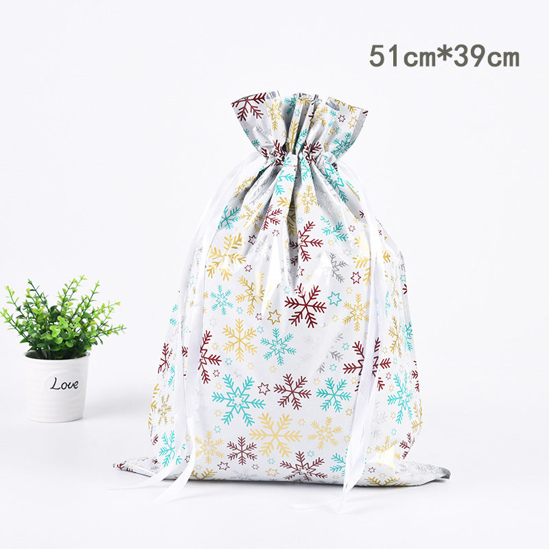 🎅Kerstuitverkoop 50% KORTING🎄Kerstcadeauzakjes met trekkoord (biologisch afbreekbaar)