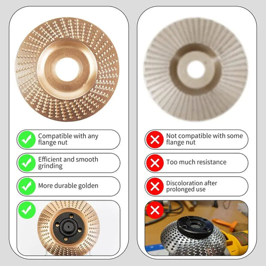 🏆Wood Carving Sanding Discs 🛠️Durable & Precision-Grit • Safe, Long-Lasting 🔒