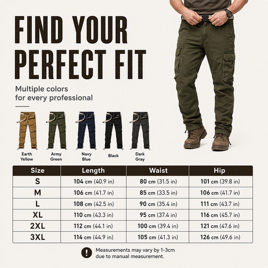 Men's Multi-Pocket Tactical Cargo Pants