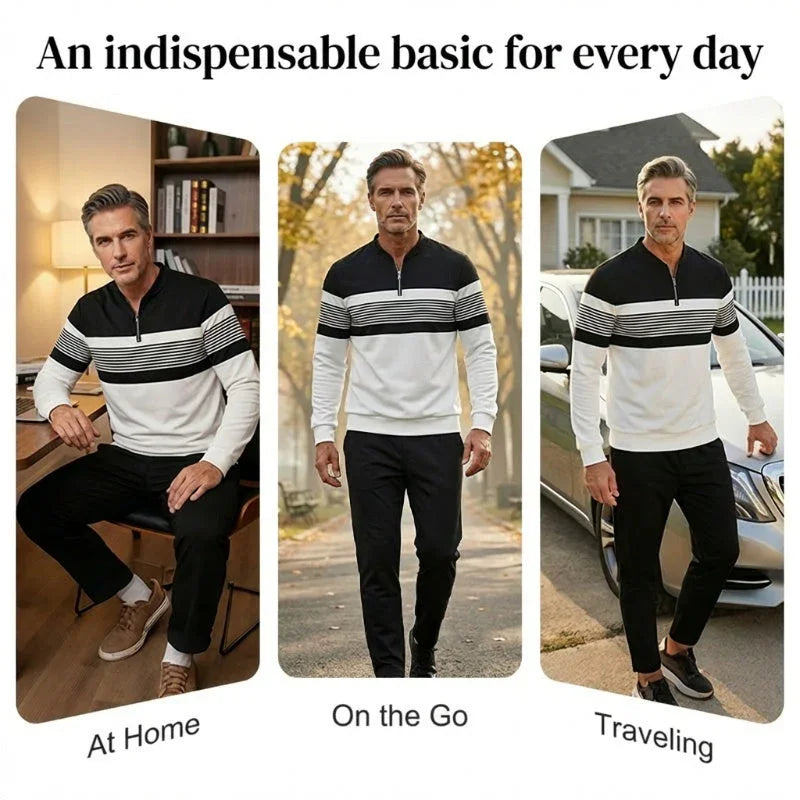 ⏰🔥LIMITED TIME 50% OFF & FREE SHIPPING!🔥80K+ SOLD!🧵 Men's Graphic Print Pullover & Pants Set – Bold streetwear style. Ultimate comfort for lounging or errands👖