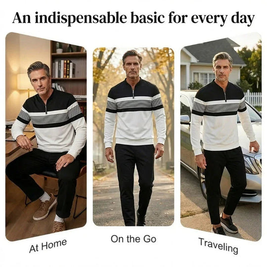 ⏰🔥LIMITED TIME 50% OFF & FREE SHIPPING!🔥80K+ SOLD!🧵 Men's Graphic Print Pullover & Pants Set – Bold streetwear style. Ultimate comfort for lounging or errands👖