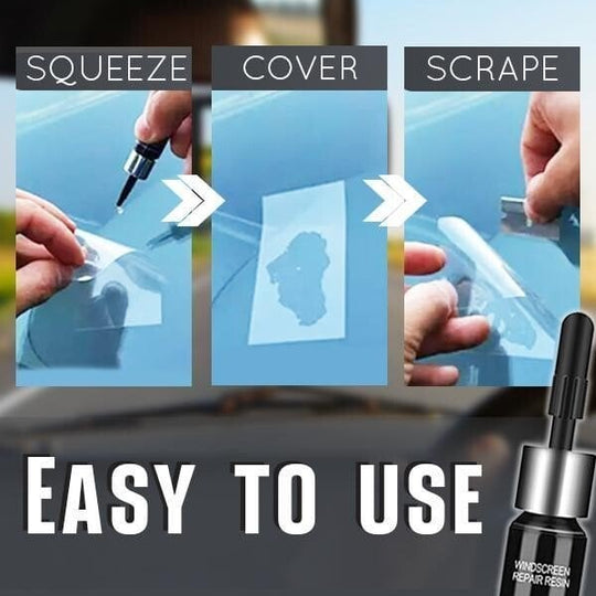 🚗Cracks Gone Glass Repair Kit