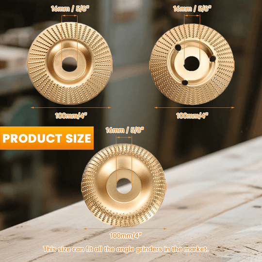 🏆Wood Carving Sanding Discs 🛠️Durable & Precision-Grit • Safe, Long-Lasting 🔒