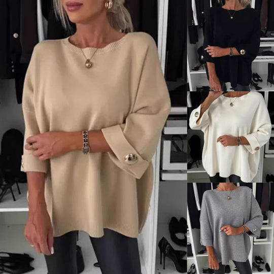 🎀Limitovaný výprodej 49% sleva🎀Dámský klasický jednobarevný pletený top