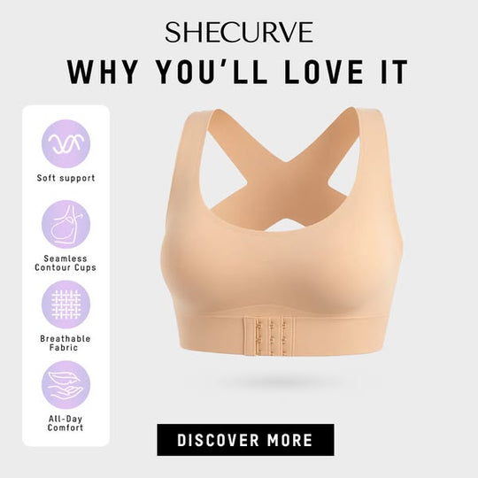 ⚡AlignLift Posture-Perfect Wireless Bra – All-Day Comfort, Breathable & Summer-Ready 💕