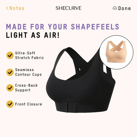 ⚡AlignLift Posture-Perfect Wireless Bra – All-Day Comfort, Breathable & Summer-Ready 💕