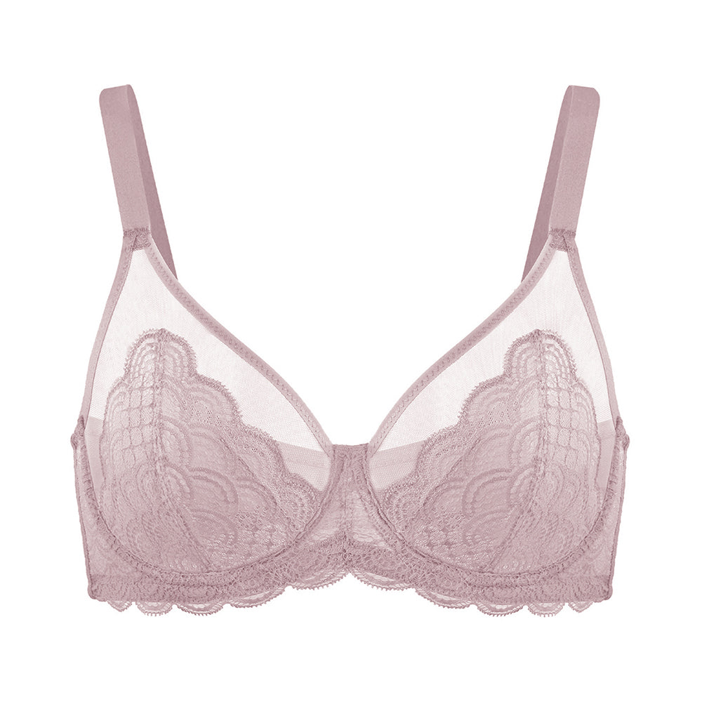 Mermaid Scales Lace Underwire Bra