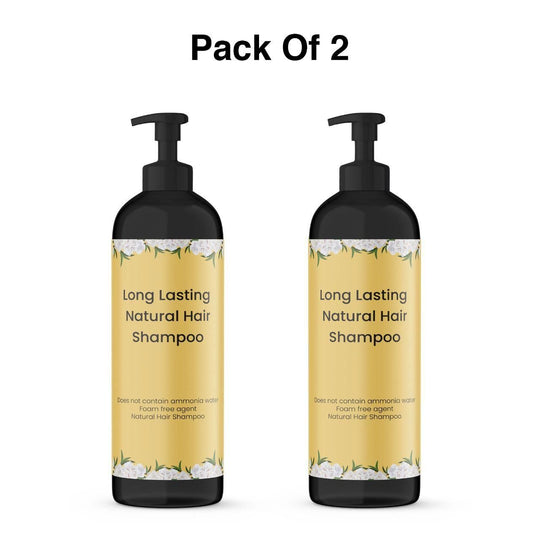 Pitkäkestoinen luonnollinen hiusväri shampoo