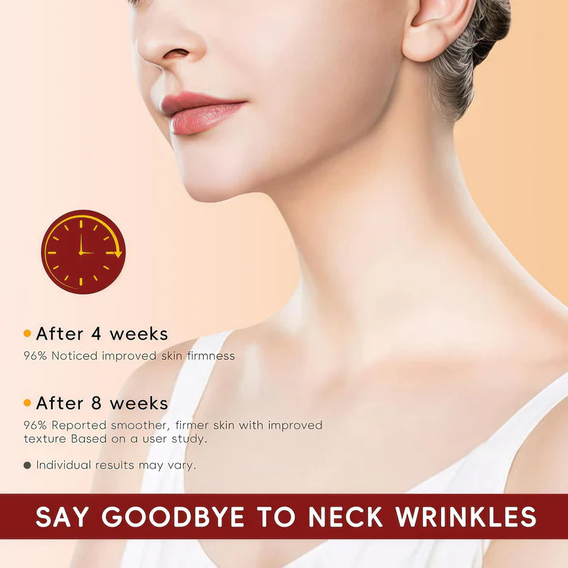 Hydratační, liftingový a zpevňující krém na krk – rychle redukuje vrásky a hydratuje