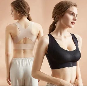 ⚡AlignLift Posture-Perfect Wireless Bra – All-Day Comfort, Breathable & Summer-Ready 💕