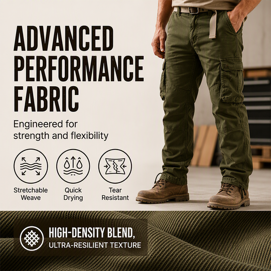 Men's Multi-Pocket Tactical Cargo Pants