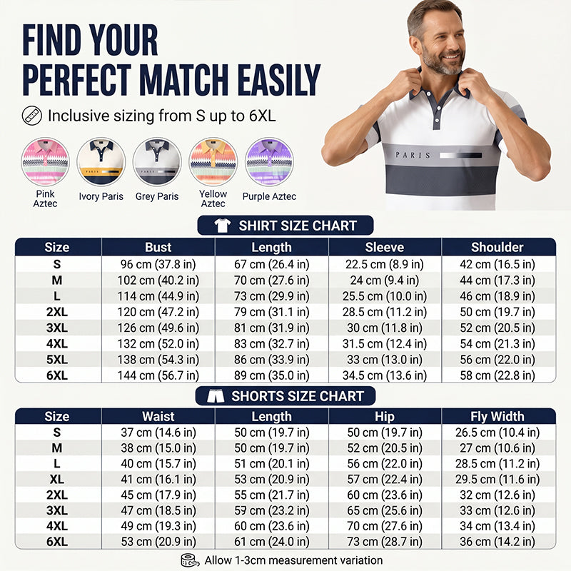 ☀️ 50% Off  Men's Two-Piece Shirt and Shorts Set – Summer Special