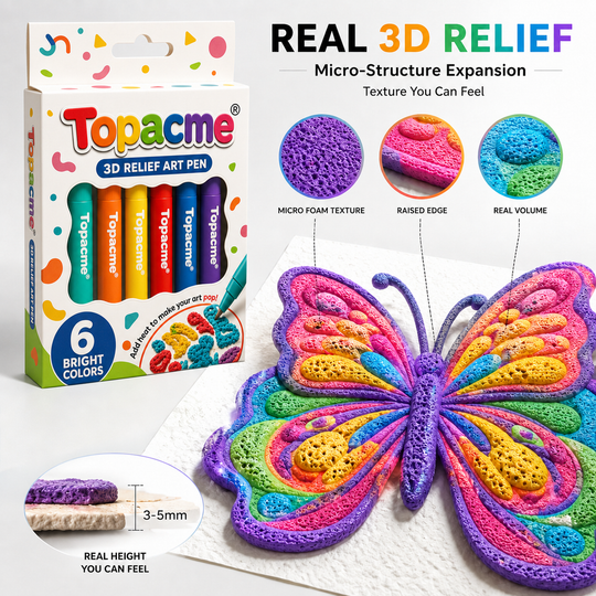 🎁🔮Penna magica: disegna in 3D con un solo tratto!🎄 Pennarelli fai da te per disegnare con i popcorn a bolle e acquista 3 e pagane 2. 🔥
