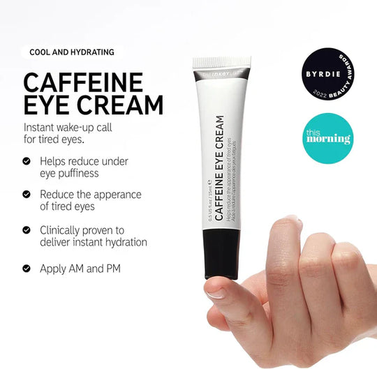 The INKEY List Caffeine Eye Cream | Depuff & Brighten Eyes 15ml