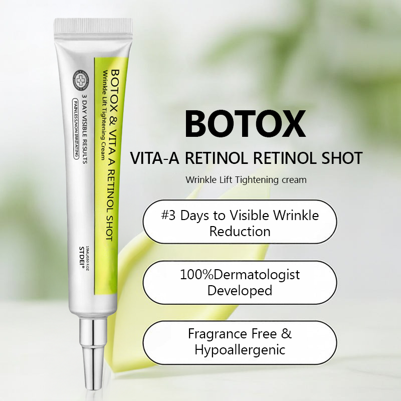 𝑶𝒇𝒇𝒊𝒄𝒊𝒂𝒍 𝑺𝒕𝒐𝒓𝒆👍| Nyerje vissza fiatalos bőrét most 💫STDEI® BOTOX &amp; VITA A RETINOL SHOT Ránctalanító Feszesítő Krém