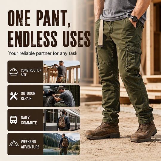 Men's Multi-Pocket Tactical Cargo Pants