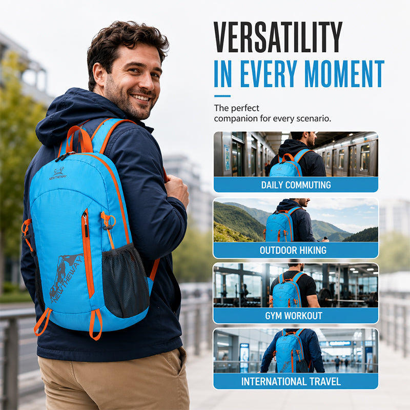 🏆 Last Week Special Price ! 🎒Foldable Waterproof Camping Backpack