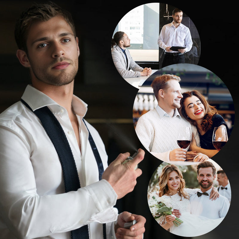 ⚡【Alfa-eliksir】Langvarig feromonparfyme for menn ⚡ | Vitenskapelig støttet tiltrekningsboost | 24-timers utholdenhet (nattklubbverifisert)