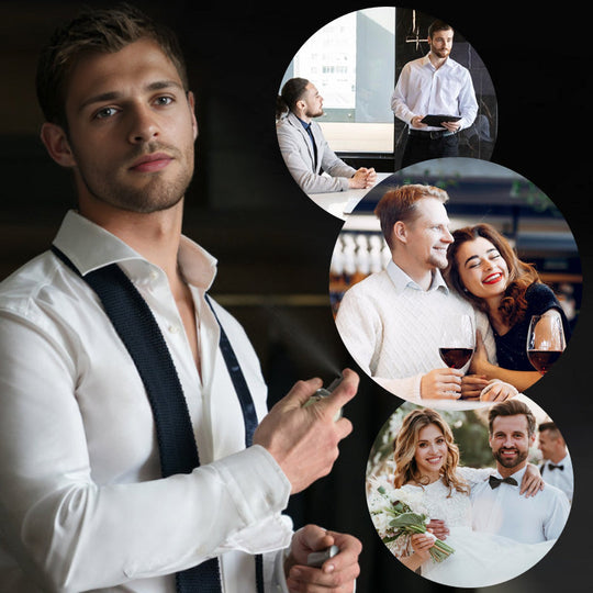 ⚡【Alfa-eliksir】Langvarig feromonparfyme for menn ⚡ | Vitenskapelig støttet tiltrekningsboost | 24-timers utholdenhet (nattklubbverifisert)