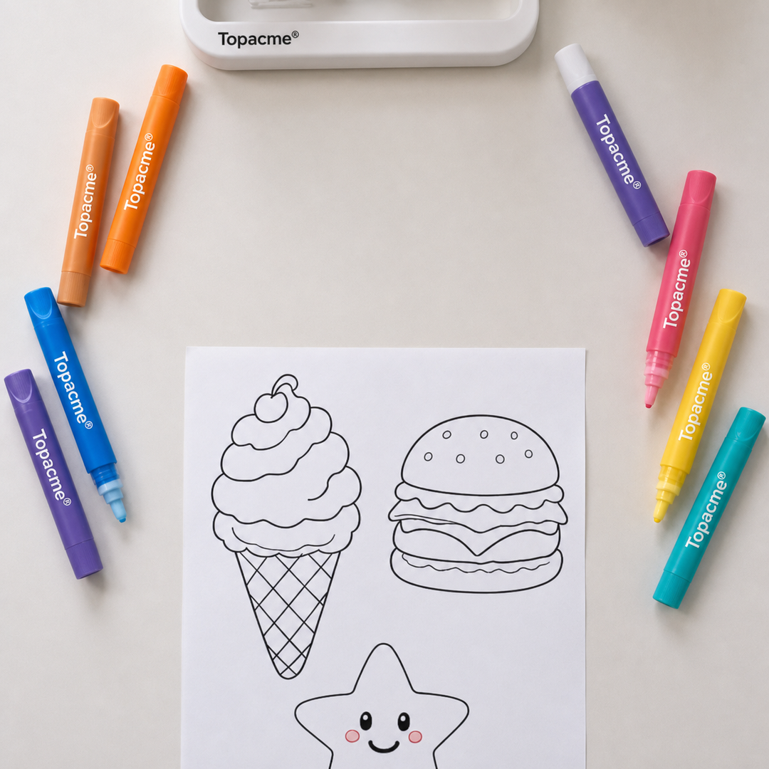 🎁🔮Penna magica: disegna in 3D con un solo tratto!🎄 Pennarelli fai da te per disegnare con i popcorn a bolle e acquista 3 e pagane 2. 🔥