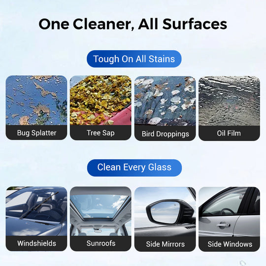 Auto Glass Side Window Oil Film Removal Cleaner
