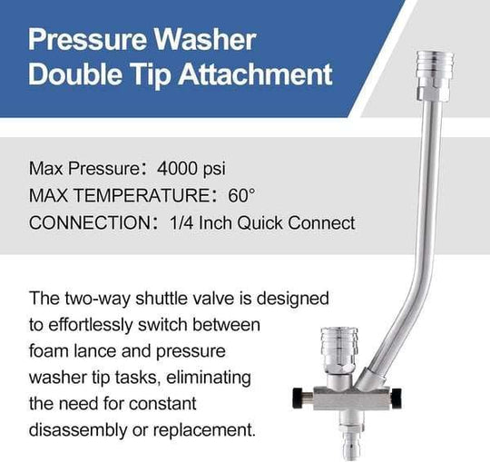 Multifunksjonsskum høyt trykk vannpistol