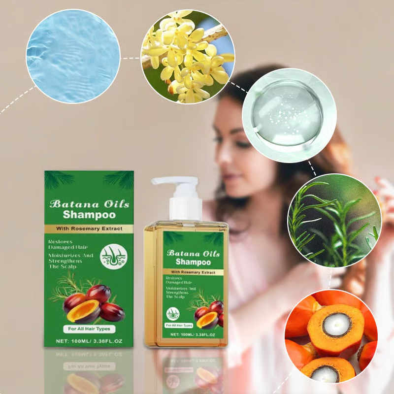 🖤Promoție de Black Friday: 40% reducere🖤Șampon cu ulei Batana și extract de rozmarin