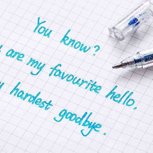 ✨80K+ SOLD!🎁Glitter Gel Pen Set – Smooth Writing 🎨