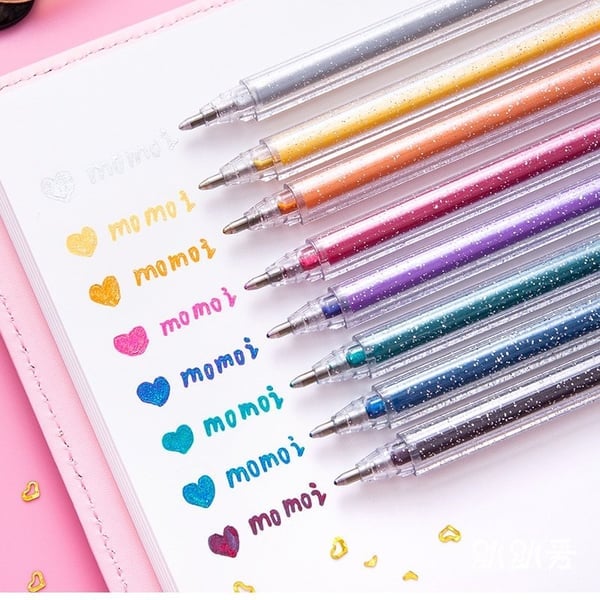 ✨80K+ SOLD!🎁Glitter Gel Pen Set – Smooth Writing 🎨