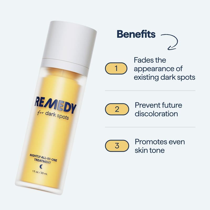 😴😴The REMEDY Overnight Serum: Your Powerhouse in the Fight Against Dark Spots