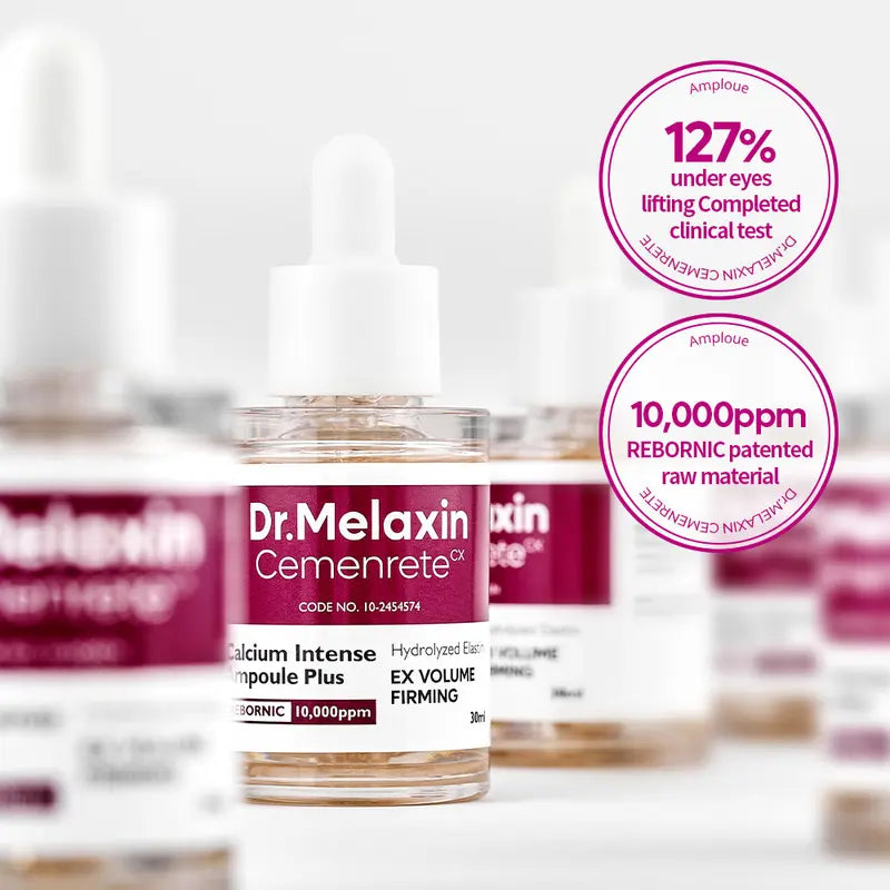 [Dr. Melaxin Oficial] Cemenrete Calcio Ampolla Intensa Plus | Antiedad, Elasticidad, Volumen