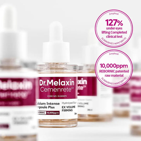 [Dr. Melaxin Oficial] Cemenrete Calcio Ampolla Intensa Plus | Antiedad, Elasticidad, Volumen