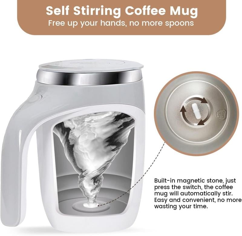 🎄Christmas Sales 49% OFF-Automatic Magnetic Stirring Coffee Mug