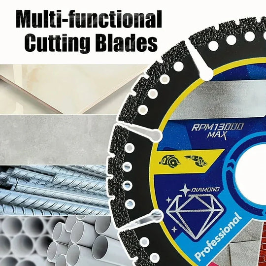 4.5" Multi-Material Diamond Blade - Zero Compromise, Max Durability