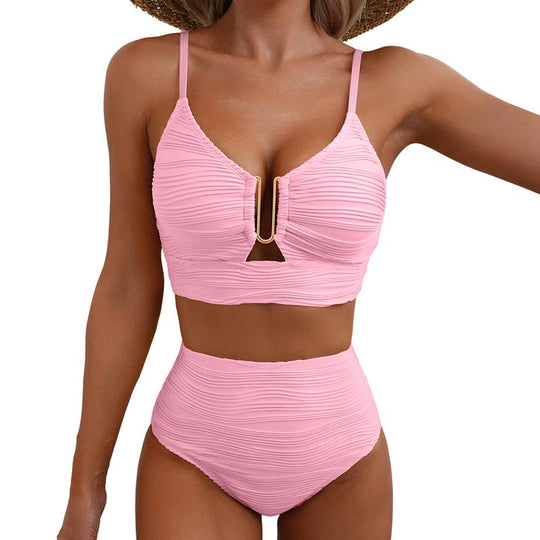 Push Up High Waist Bikini for kvinner