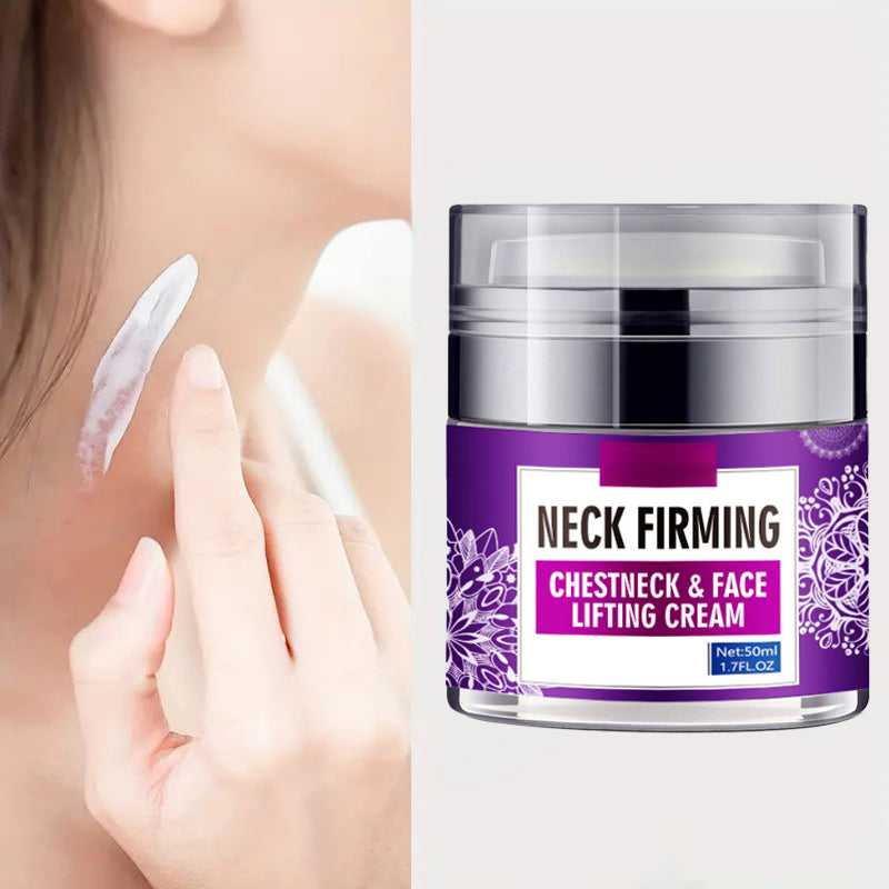 Neck & Chest Firming Cream - Hydrating Moisturizer for Fine Lines, Visibly Smooths Skin with Sodium Hyaluronate, 50g