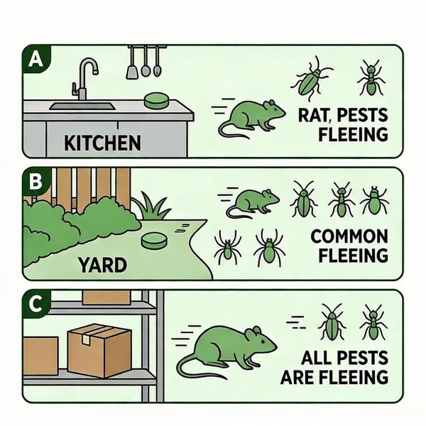 12- Pack Popular Natural Rodent Repellent Balls