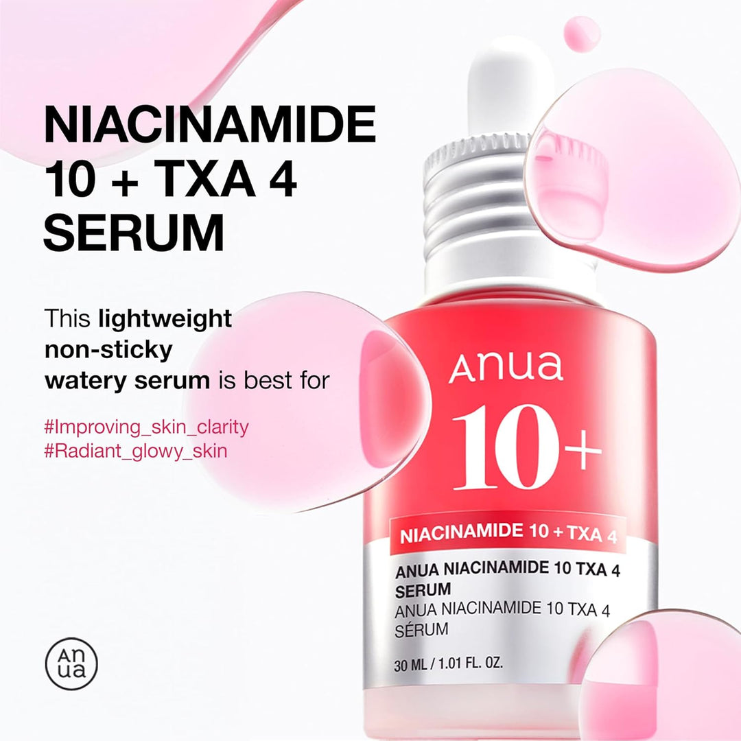 ANUA NIACINAMIDE 10% + TXA 4% SÖTÉT FOLTOK KORREKCIÓS SZÉRUM (30 ml)