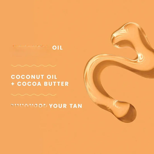 Achieve a Deep, Radiant Tan with Our Premium Dark Tanning Oil – A Moisturizing Body Oil Infused with Nourishing Cocoa Butter for Enhanced Tanning and Supple Skin