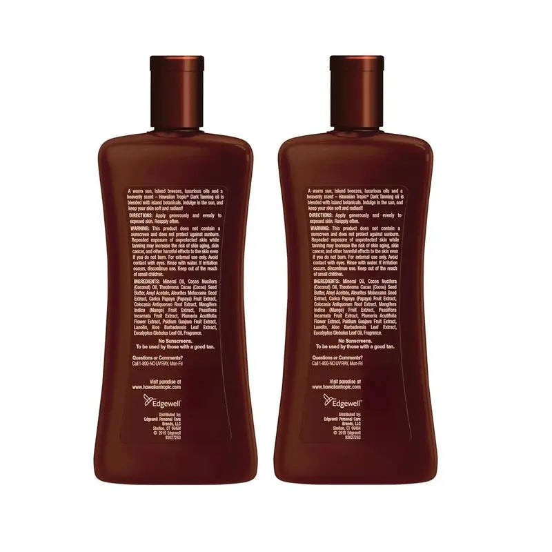 Achieve a Deep, Radiant Tan with Our Premium Dark Tanning Oil – A Moisturizing Body Oil Infused with Nourishing Cocoa Butter for Enhanced Tanning and Supple Skin