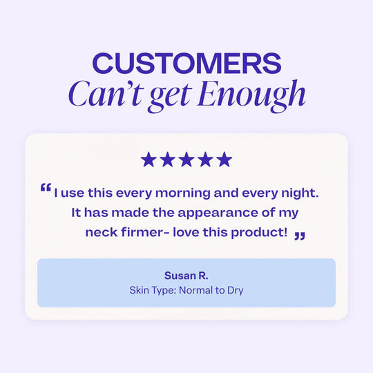 Crema rassodante avanzata per il collo: solleva visibilmente & Stringe la "Turchia"