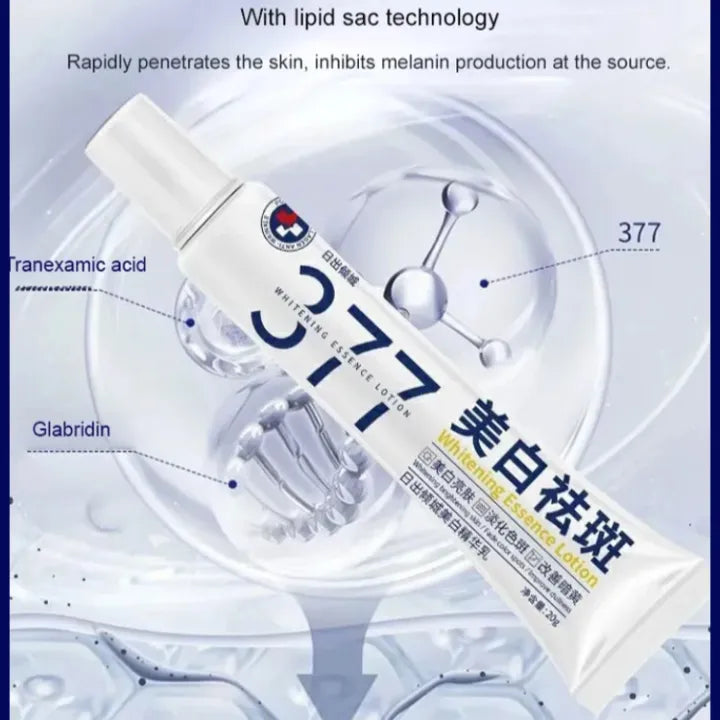 La leche con esencia para manchas de la edad mejora la pigmentación de la piel Crema con esencia Yello para reducir las manchas de la edad