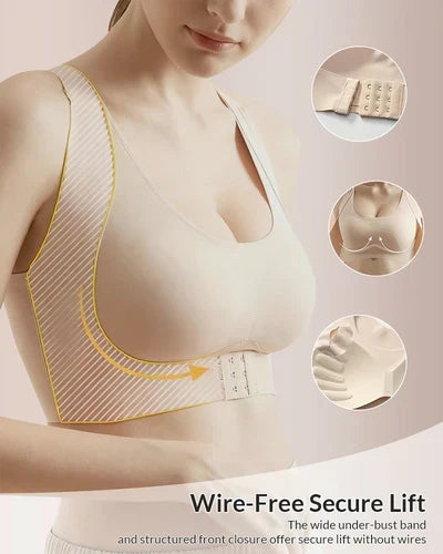 ⚡AlignLift Posture-Perfect Wireless Bra – All-Day Comfort, Breathable & Summer-Ready 💕