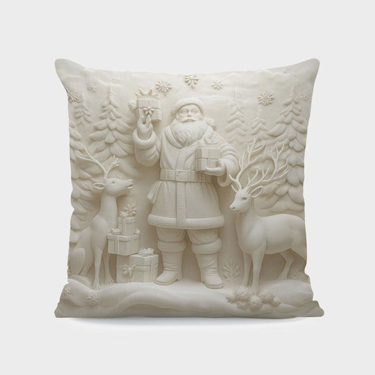 🎅Vánoční výprodej 50% SLEVA!!🎄PRODÁNO 70 000+! 🎁✨Vánoční povlak na polštář vytištěný 3D tiskem💕