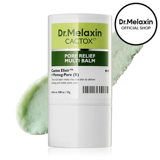 [Dr.Melaxin Official] CACTOX PORE RELIEF MULTI BALM with Cactus Cooling Reduce Puffiness & Pore Tightening for Visible Pore Care Skin Repair