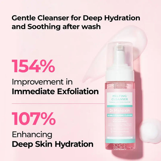 [Dr.Melaxin Official] Melting Cleanse Hypoallergenic Makeup remover with Quick Bubble, Deep Pore Cleansing for all skin type, 150ml