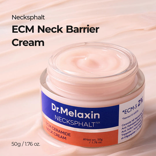 [Dr.Melaxin Official] Necksphalt ECM Neck Barrier Cream | Anti-aging Cream, Firming Wrinkles, Skin Lifting | Korean Cosmetics | 1.7 fl oz (50 ml)