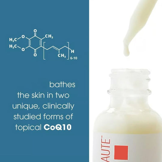 🏆Vânzare rapidă⚡ Peste 50.000 de bucăți vândute! Aproape dispărute-💥🔥Ser topic cu coenzimă Q10 – Putere antioxidantă puternică✨