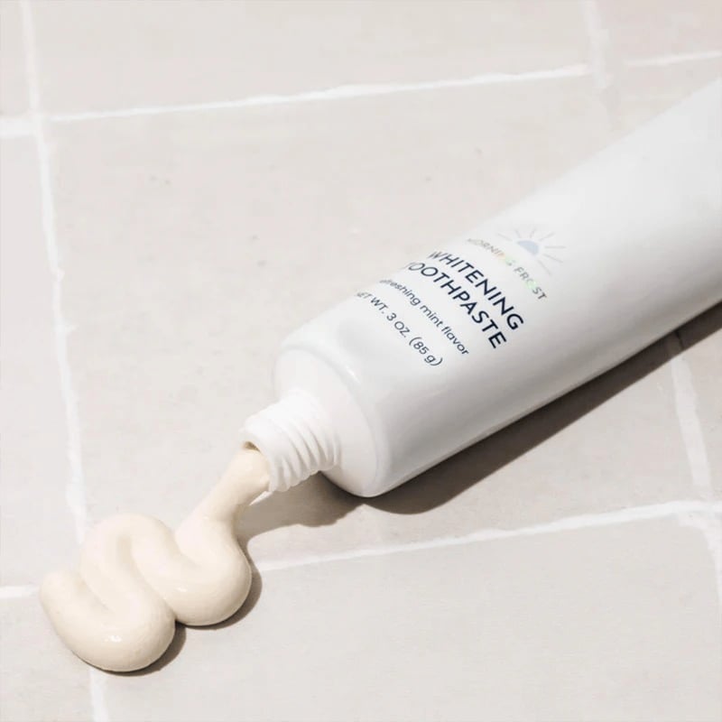 🦷 Fluoride-Free Hydroxyapatite Teeth Whitening Toothpaste with Coconut Oil & Xylitol ❄️